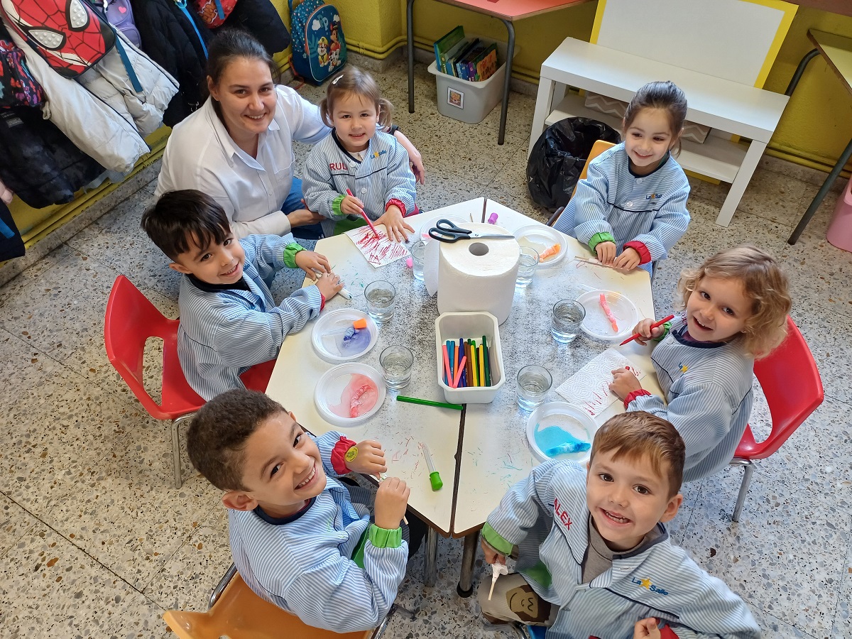 La clase de 5º de educación infantil ha tenido una divertida semana repleta de talleres