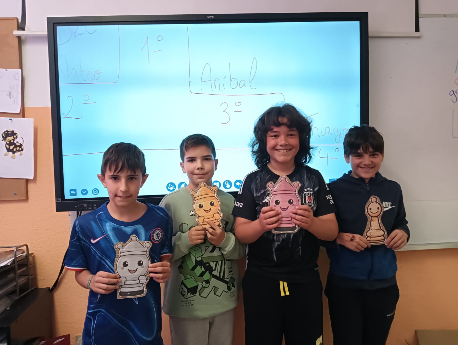En 5º EP disfrutan de un fantástico taller relacionado con el ajedrez