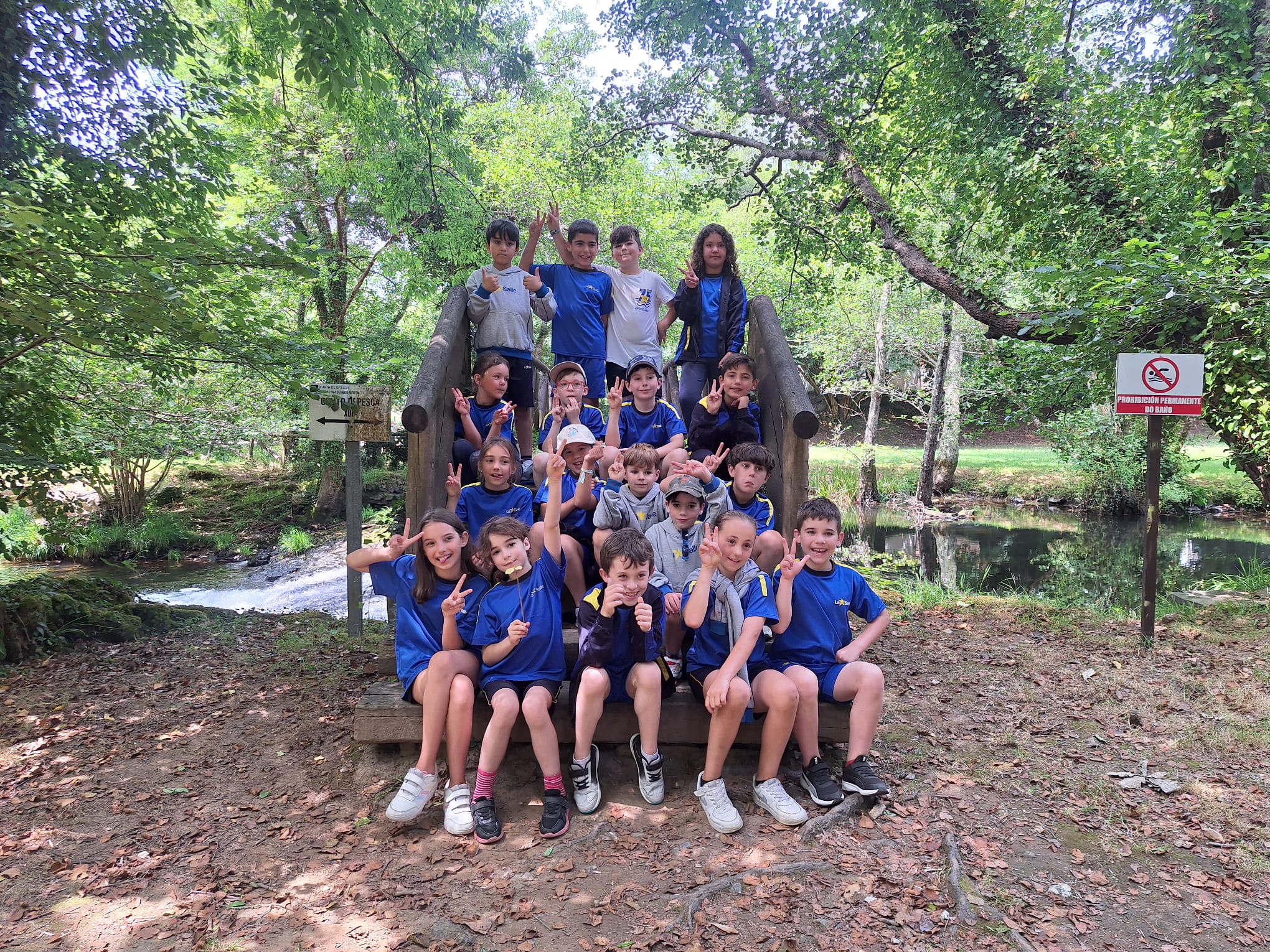 Para rematar o curso, visita á Área Recreativa de Pedroso