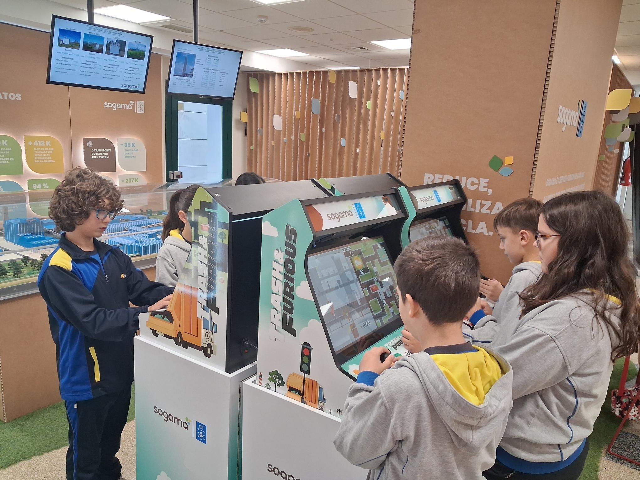 El alumnado de 5º y 6º EP visita Sogama y el Ecomuseo de Cerceda