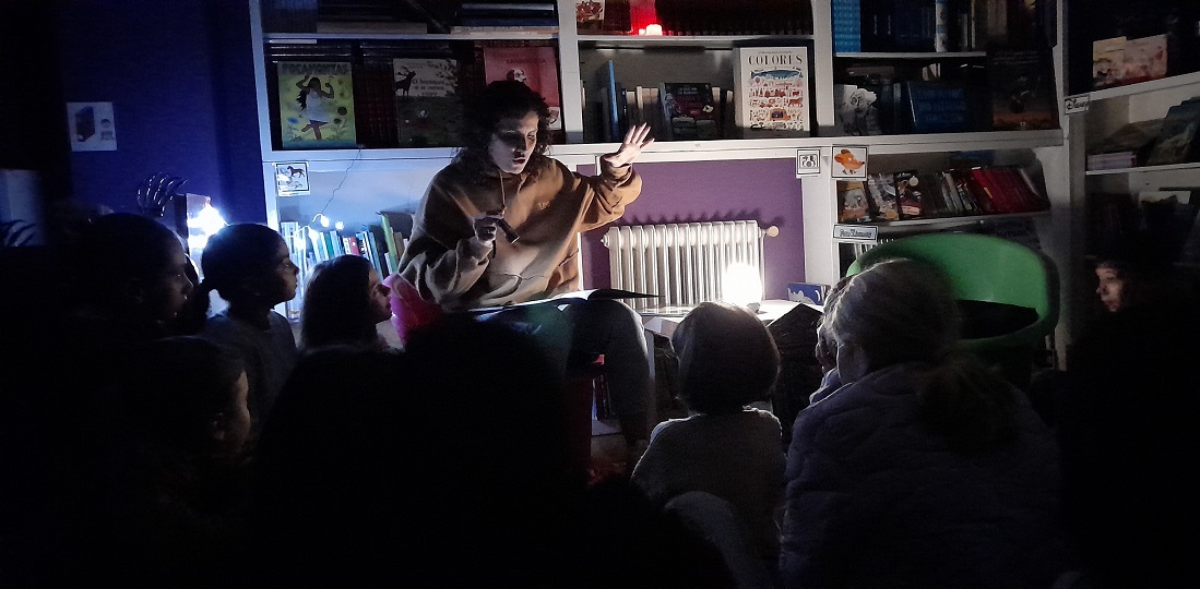 Esta semana na biblioteca «pasárono de medo»!