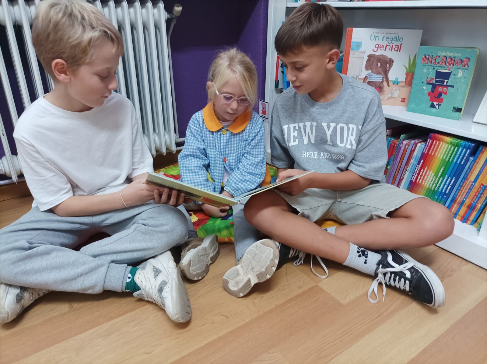 A biblioteca escolar vai vento en popa!
