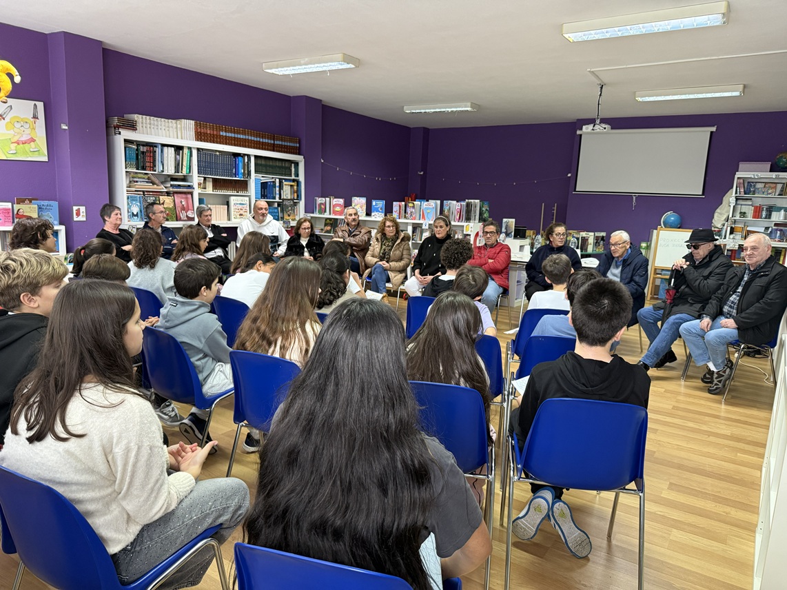 O proxecto «A avoa Ignacia» de 6º EP remata cun emotivo encontro interxeracional