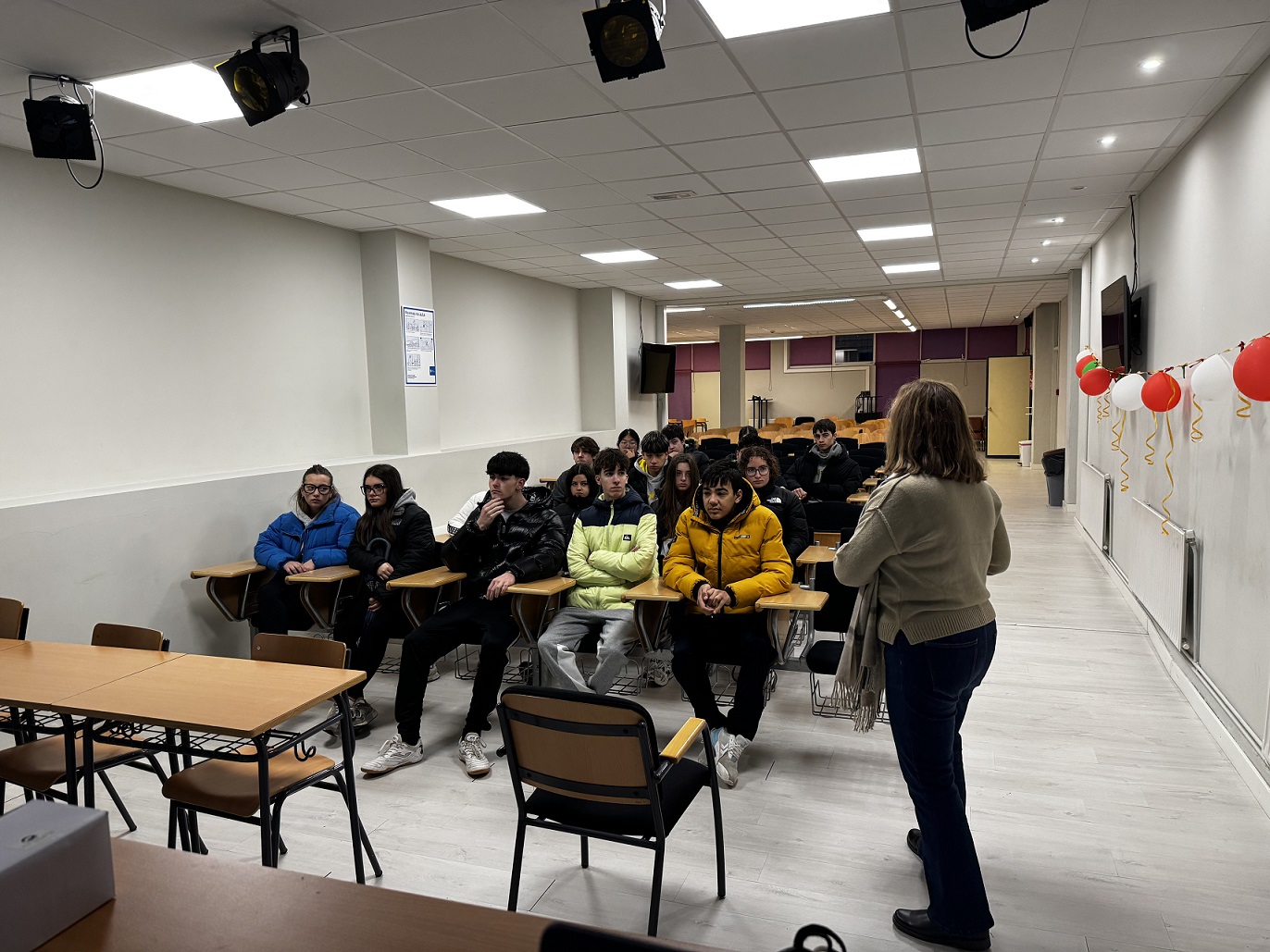 4º ESO visita o centro Carballo Calero