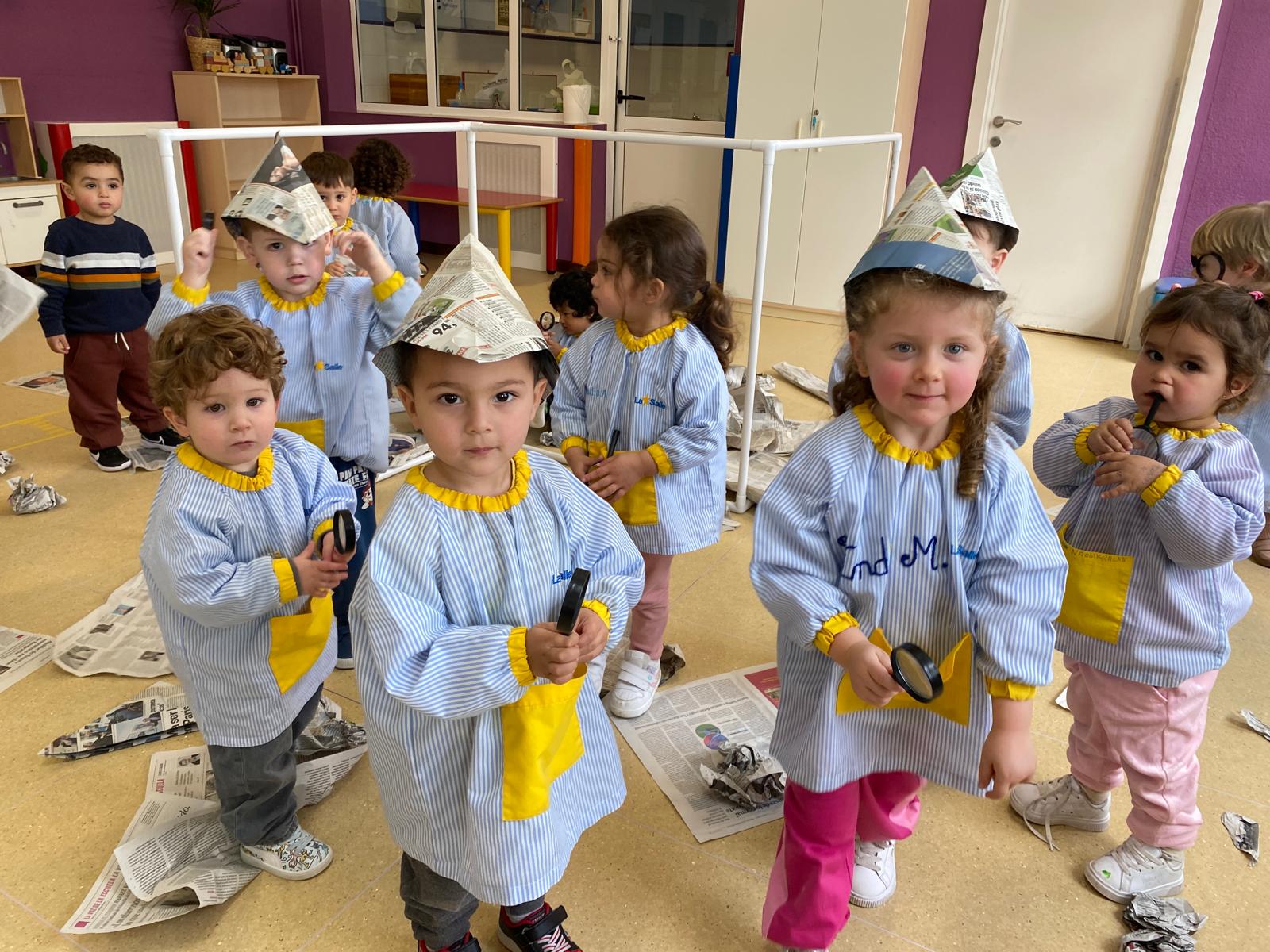 Pequeños redactores disfrutan de la Semana de la Prensa en la escuela infantil