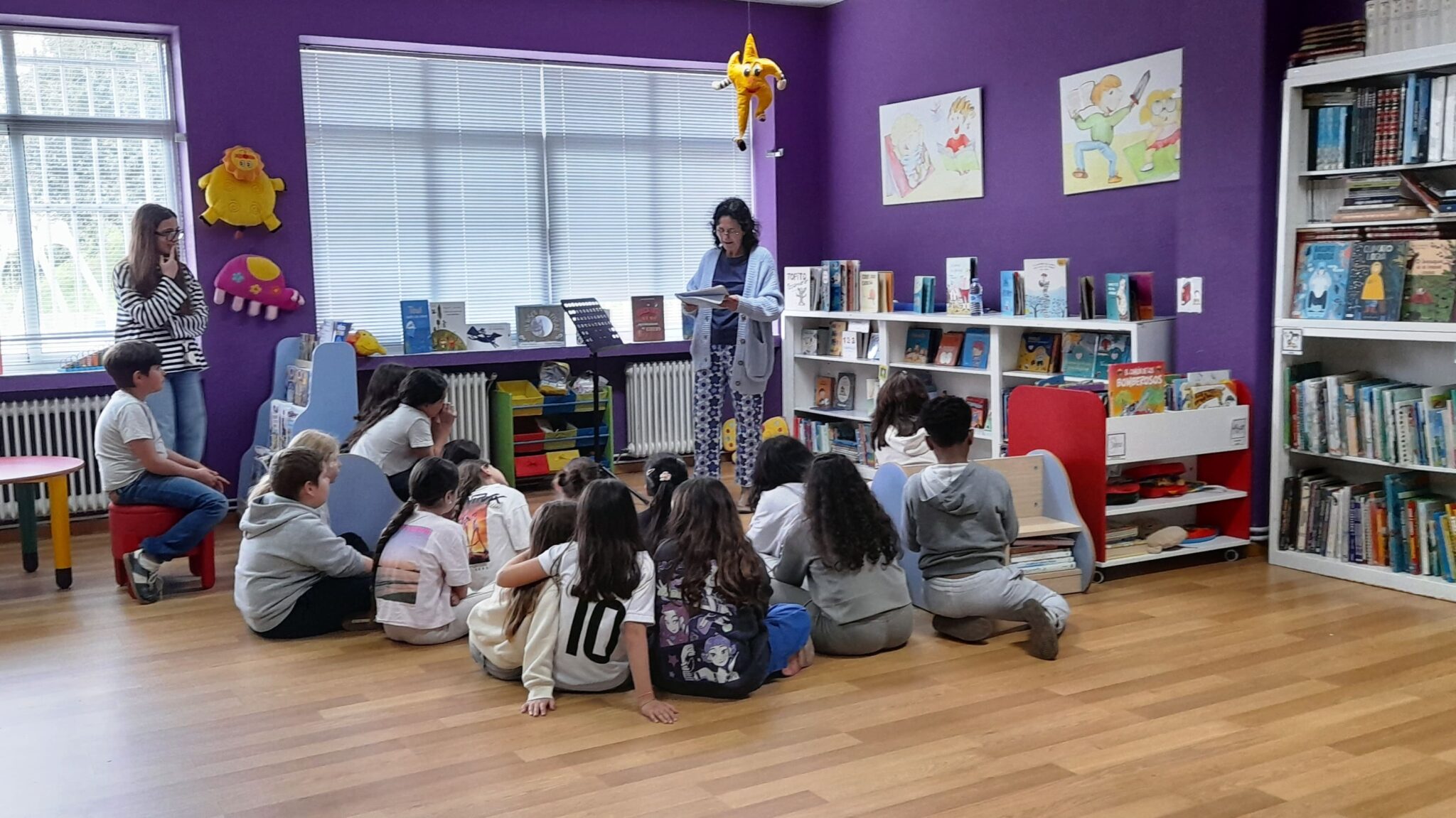 A poesía enche o cole de emocións e palabras compartidas