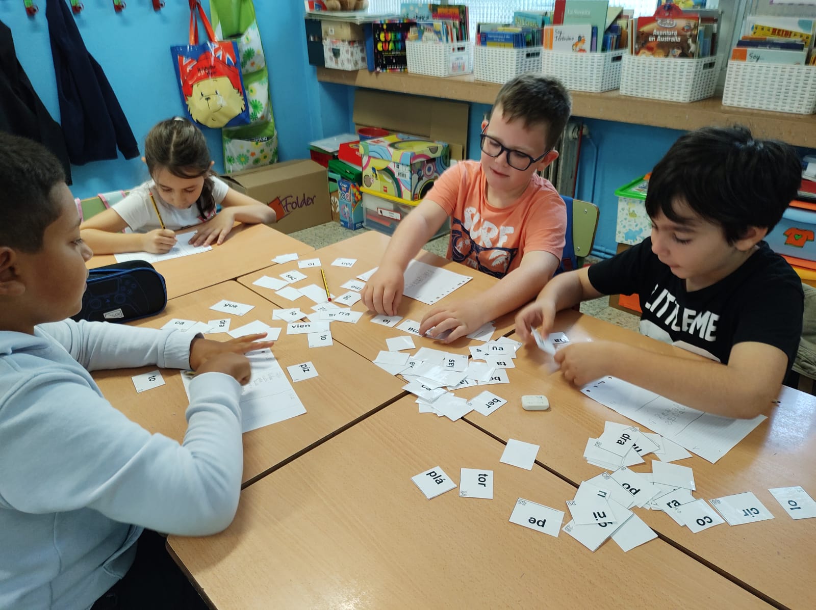 De las letras al clic: ¡2º EP construye palabras!