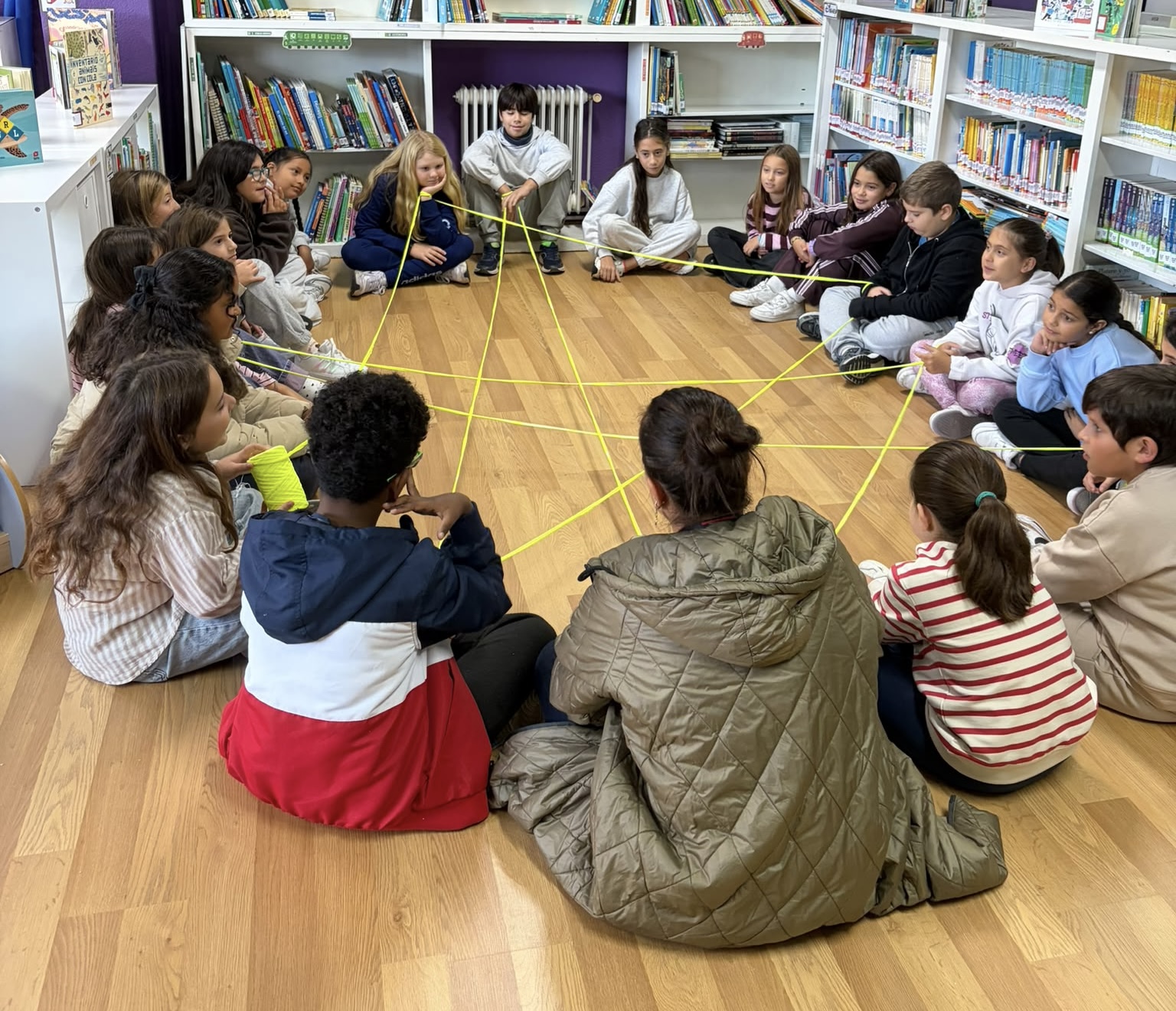 Tecendo lazos en 4.º de Primaria: unha rede de empatía e comunicación na aula